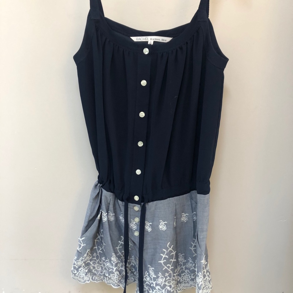 Rachel roy detailed romper
